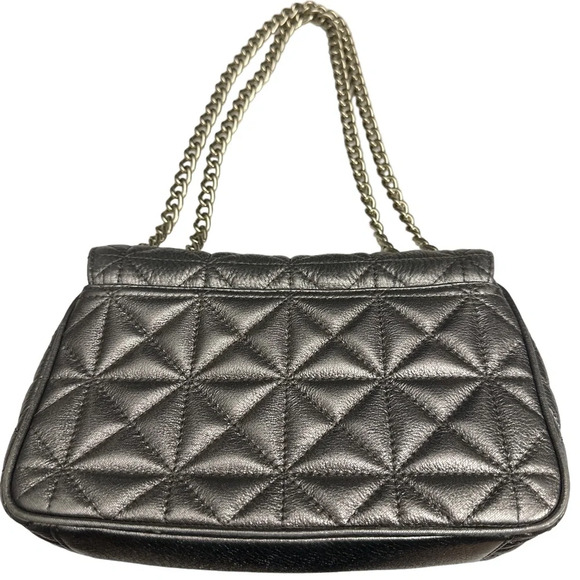 Kate Spade New York Sedgewick Place Fairlee Convertible Shoulder Bag Silver - Picture 2 of 8